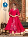 Crystal By Kaya Mul Chanderi Bulk Kurti With Bottom Dupatta Orders In Surat
